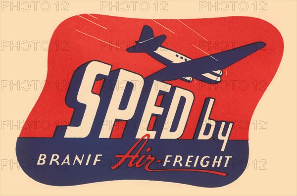 Sped by Branif Air Freight