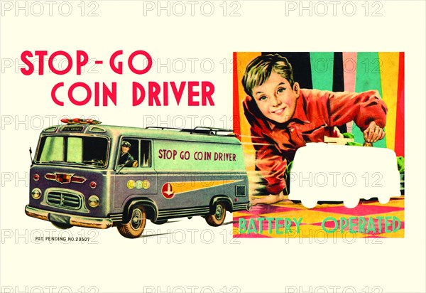 Stop-Go Coin Driver 1950