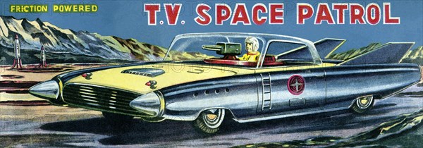 T.V. Space Patrol Car 1950
