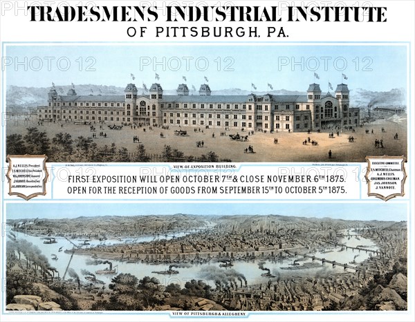 Tradesmen's industrial institute of Pittsburgh, Pa. 1876