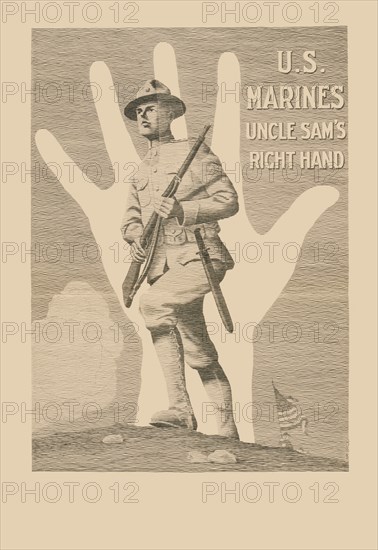 U.S. Marines, Uncle Sam's right hand 1917