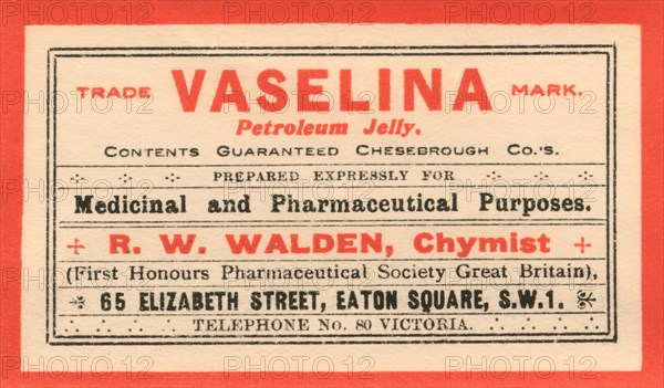 Vaselina Petroleum Jelly