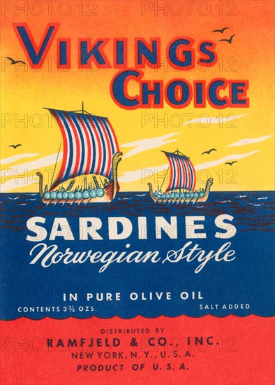 Vikings Choise Sardines 1920