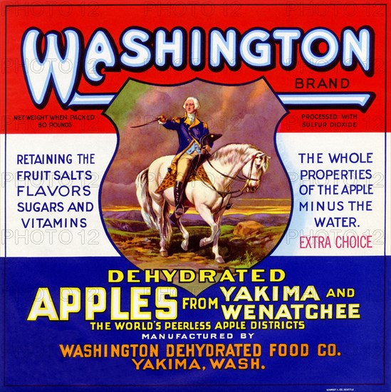 Washington Brand Dehydrated Apples