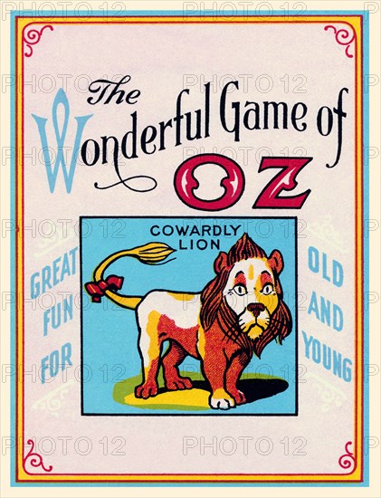 Wonderful Game of Oz - Cowardly Lion 1921