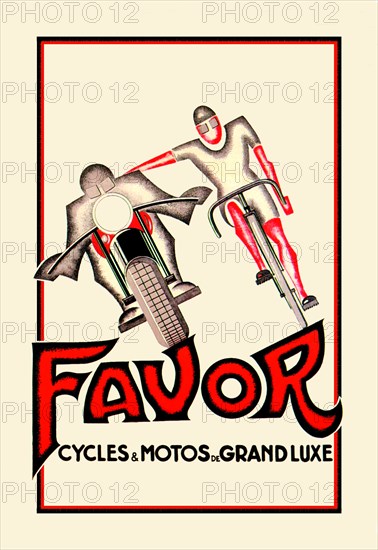 Favor Cycles and Motos de Grand Luxe 1928