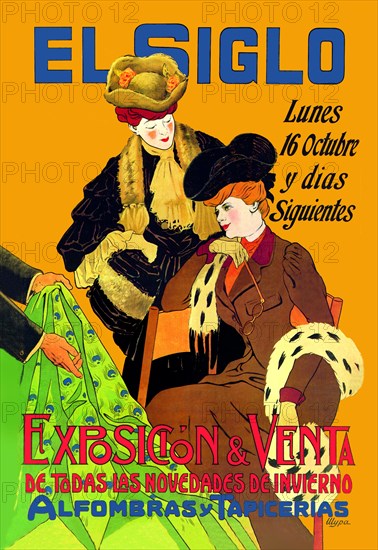 Siglo: exposicion y venta 1900