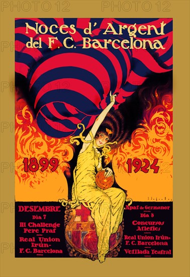 Noces d'Argent del F.C. Barcelona 1924