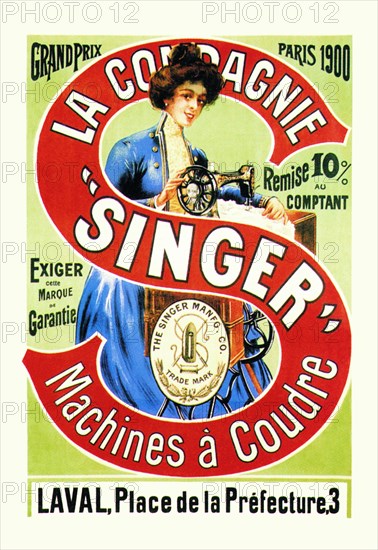 La Compagnie Singer, Grand Prix 1900