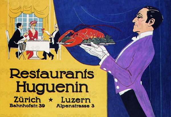 Restaurants Huguenin 1914