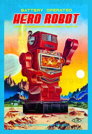 Battery Operated Hero Robot