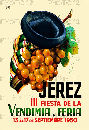 Jerez Fiesta de la Vendimia III 1950