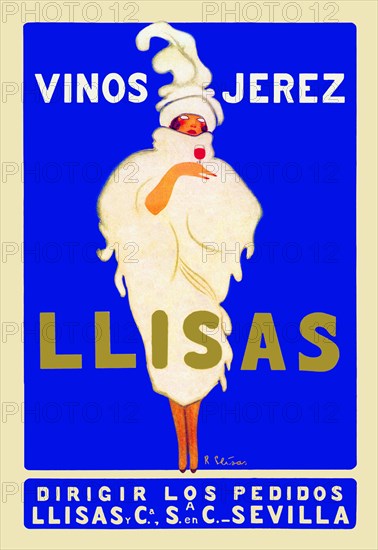 Vinos Jerez Llisas 1930