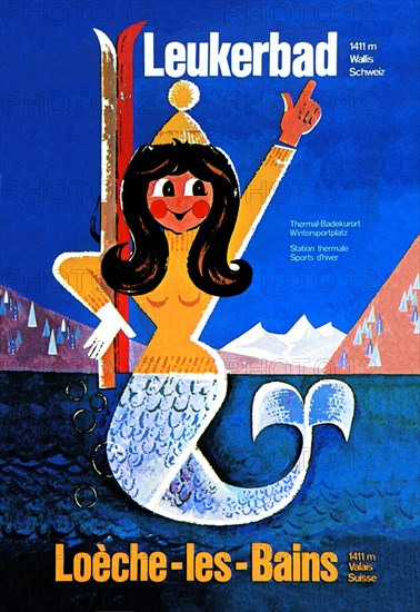 Mermaid in Winter 1955