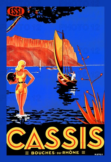 Cassis: Bouches du Rhone 1930