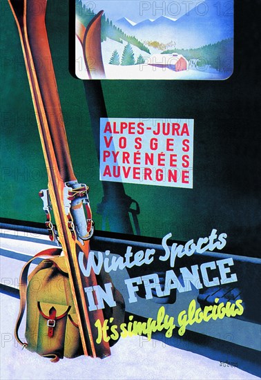 Winter Sports in France 1930