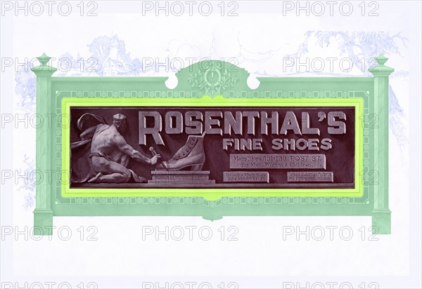 Rosenthal's Fine Shoes 1916
