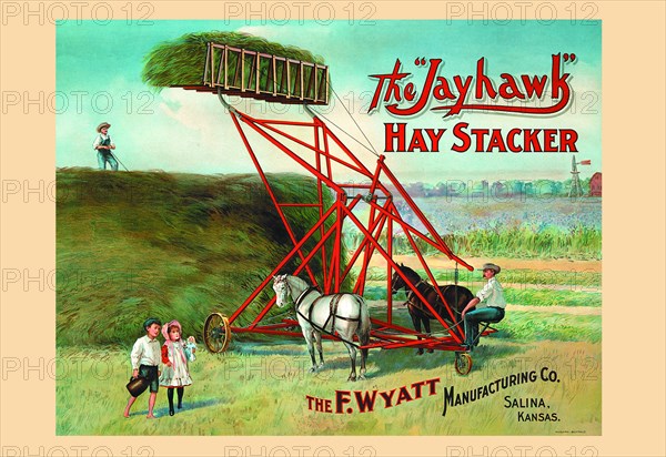"Jayhawk" Hay Stacker 1900