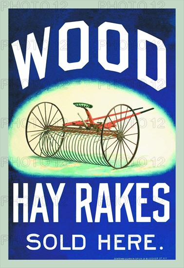 Wood Hay Rakes Sold Here