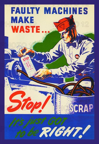 Faulty Machines Make Waste 1944