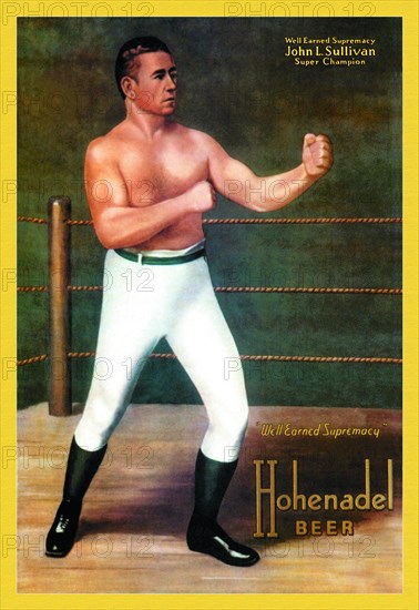 Hohenadel Beer - John L. Sullivan 1933