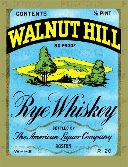 Walnut Hill Rye Whiskey