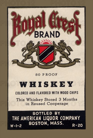 Royal Crest Brand Whiskey