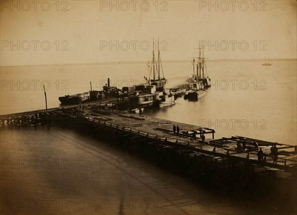 Burnside Wharf 1863