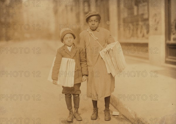 Black Newsboys 1912