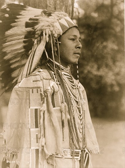 Youth in holiday costume-Umatilla 1910