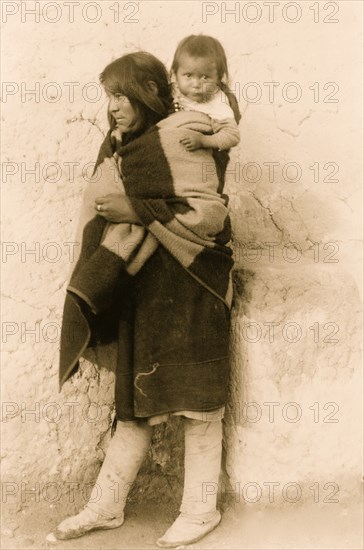 Indian Baby-Carriage. Pueblo of Isleta, N.M. 1890