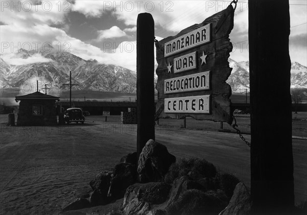 Entrance to Manzanar 1943