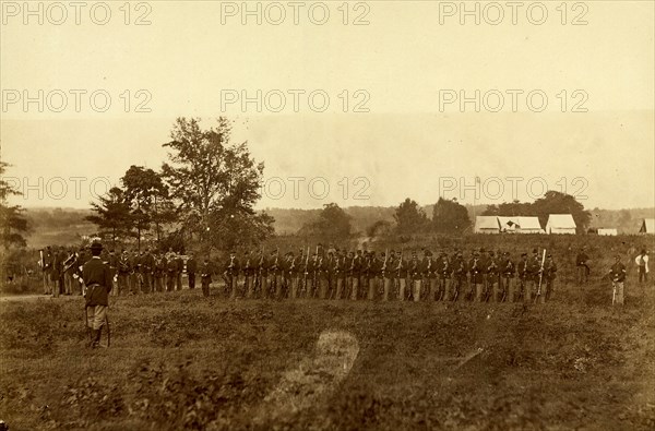 8th U.S. Infantry at Headquarters Army of Potomac near Fairfax Court House, Va., June, 1863 1863