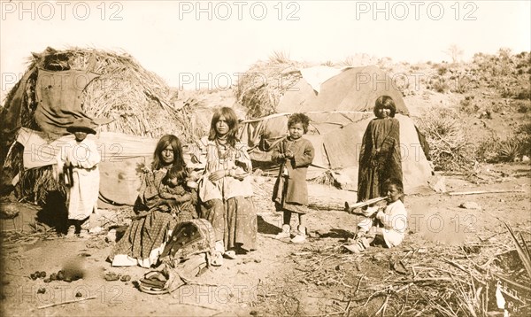 Apaches at home 1909