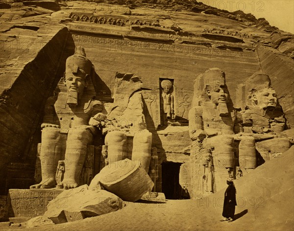 Abou Simbel 1865