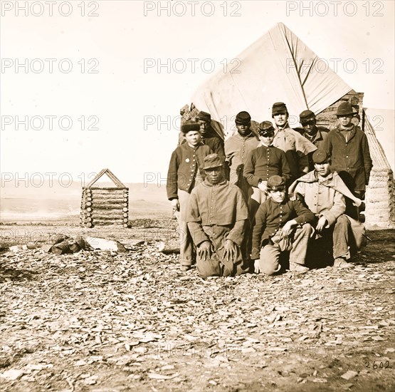 African American & White Soldiers 1863