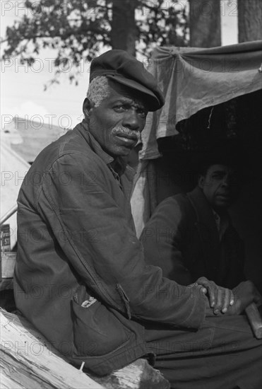 African American Evicted sharecropper, New Madrid County, Missouri 1939