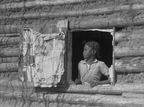 African American Girl at Gees Bend, Alabama 1937