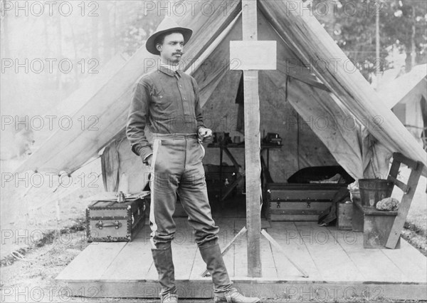 African American Solider in the Spanish American War 1898