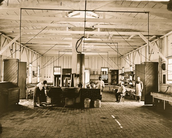 Alexandria, Va. Cooks in the kitchen of Soldiers' Rest