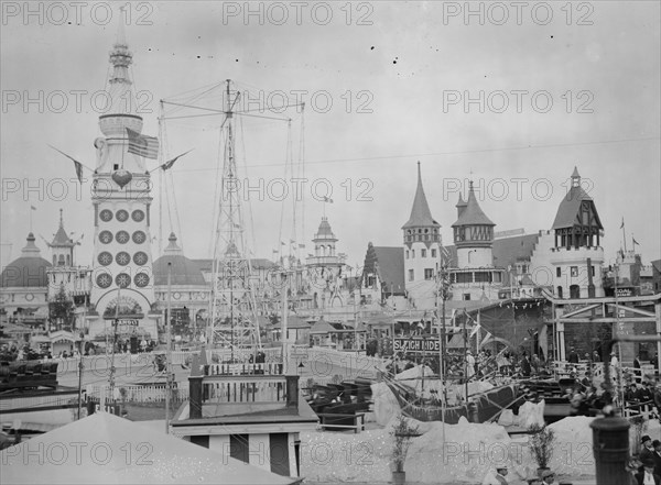 Amusement Rides at Coney Island