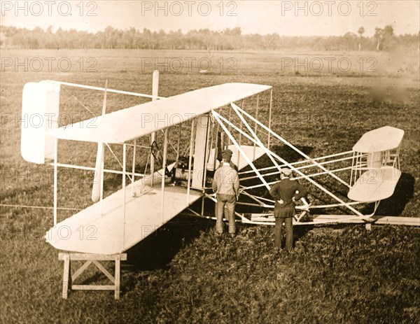 JANNUS, ANTHONY. FLIGHTS AND TESTS OF REX SMITH PLANE FLOWN BY JANNUS.  1913