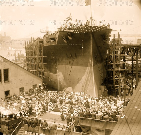 ARIZONA ready to launch 1916