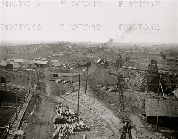Aurora iron mines, Ironwood, Mich. 1890