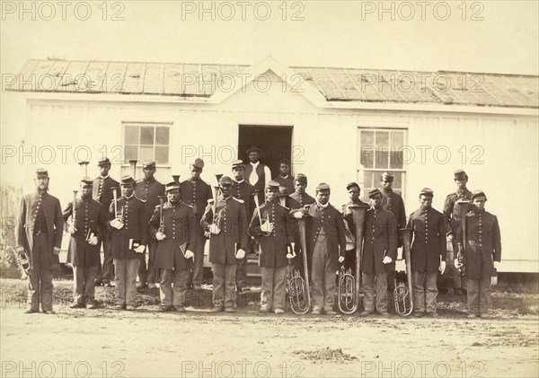 Band of 107th U.S. Colored Infantry 1865