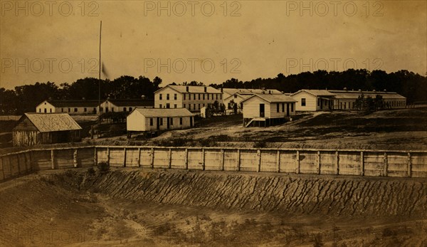 Barracks of Ft. Carroll, Wash., D.C. 1863