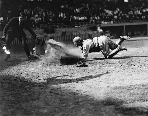 Safe at Home Plate 1925