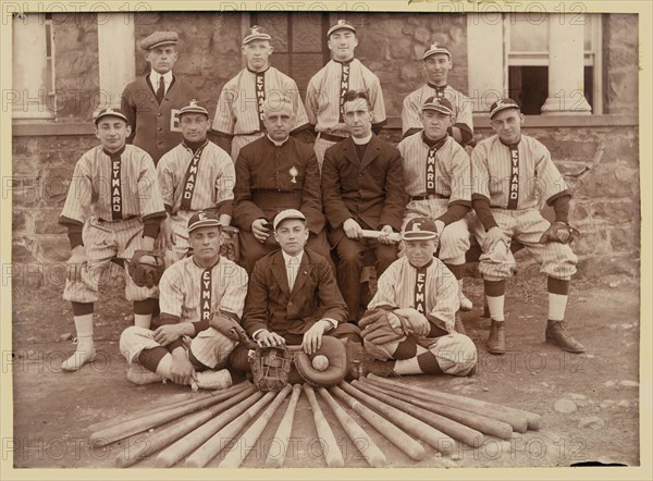 Baseball team, Eymard Seminary, Suffern, N.Y. 1900