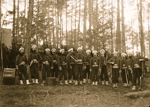 Brandy Station, Va. Band of the 114th Pennsylvania Infantry (Zouaves) 1864