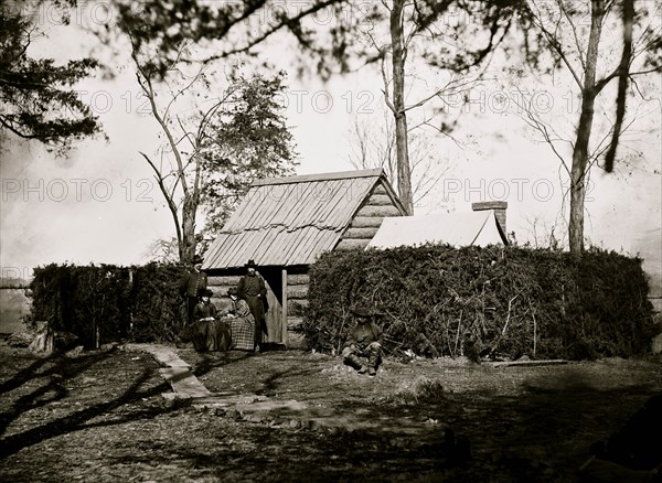 Brandy Station, Virginia. Headquarters, 5th Army Corps 1864